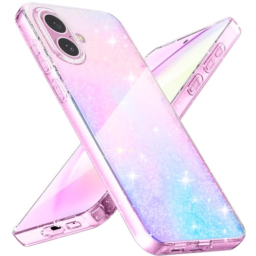 Eherui Glitzer Hülle für iPhone 16, Transparent Handyhülle Bling Weiche TPU Silikon Stoßfest Kratzfest Schutzhülle für Frauen und Mädchen für iPhone 16 Case, Durchsichtig Eherui Glitzer Hülle für iPhone 16, Transparent Handyhülle Bling Weiche TPU Silikon Stoßfest Kratzfest Schutzhülle für Frauen und Mädchen für iPhone 16 Case, Durchsichtig von Eherui