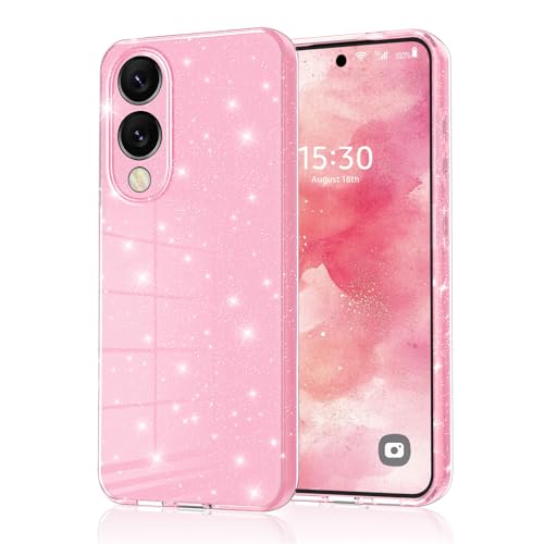 Eherui Handyhülle für Samsung Galaxy S25 Edge Glitzer, Silikon TPU Anti-Fingerabdruck Hülle,Stoßfeste Schutz Case Dünn Weiche Schutzhülle für Samsung S25 Edge,Rosa Eherui Handyhülle für Samsung Galaxy S25 Edge Glitzer, Silikon TPU Anti-Fingerabdruck Hülle,Stoßfeste Schutz Case Dünn Weiche Schutzhülle für Samsung S25 Edge,Rosa von Eherui