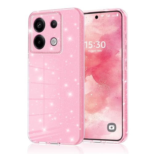 Eherui Handyhülle für Xiaomi Redmi Note 13 Pro 4G / Poco M6 Pro Glitzer, Silikon TPU Anti-Fingerabdruck Hülle,Stoßfeste Schutz Case Dünn und Kratzfest Schutzhülle für Redmi Note 13 Pro 4G,Rosa Eherui Handyhülle für Xiaomi Redmi Note 13 Pro 4G / Poco M6 Pro Glitzer, Silikon TPU Anti-Fingerabdruck Hülle,Stoßfeste Schutz Case Dünn und Kratzfest Schutzhülle für Redmi Note 13 Pro 4G,Rosa von Eherui