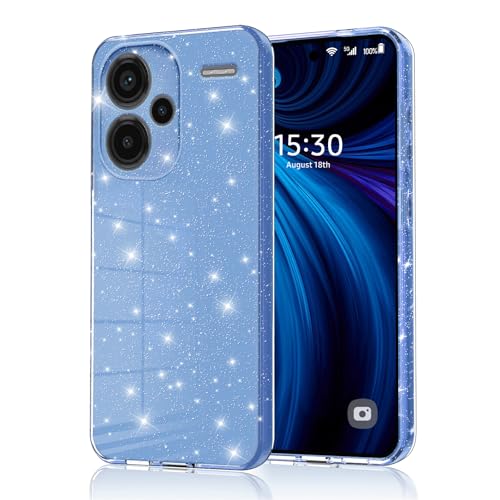 Eherui Handyhülle für Xiaomi Redmi Note 13 Pro Plus 5G Glitzer, Silikon TPU Anti-Fingerabdruck Hülle,Stoßfeste Schutz Case Dünn und Kratzfest Schutzhülle für Redmi Note 13 Pro Plus 5G,Blau Eherui Handyhülle für Xiaomi Redmi Note 13 Pro Plus 5G Glitzer, Silikon TPU Anti-Fingerabdruck Hülle,Stoßfeste Schutz Case Dünn und Kratzfest Schutzhülle für Redmi Note 13 Pro Plus 5G,Blau von Eherui