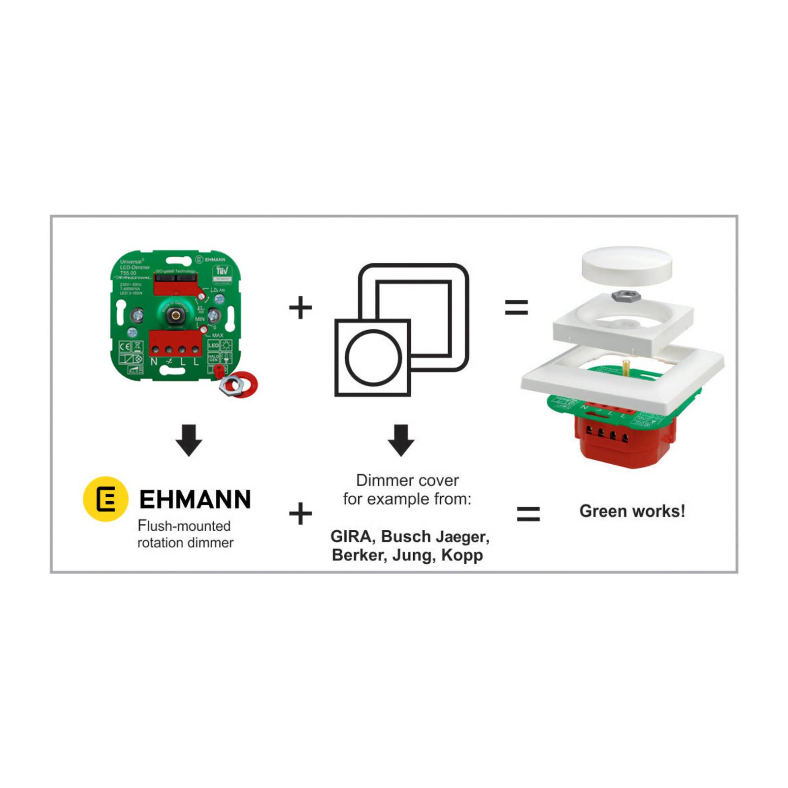 EHMANN T73 elektronisches Potentiometer für EVG von Ehmann