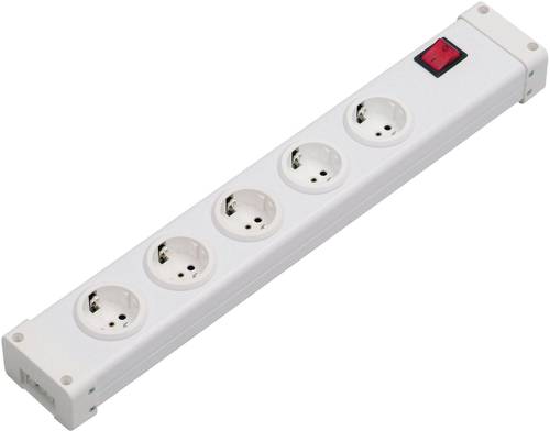 Ehmann Vario Combi 0105x0051 5fach Steckdosen-Modul mit Schalter von Ehmann