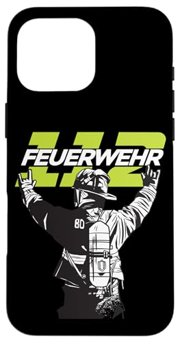 Hülle für iPhone 16 Pro Max Feuerwehr Retten, Löschen, Bergen, Schützen 112 Herren Mann Hülle für iPhone 16 Pro Max Feuerwehr Retten, Löschen, Bergen, Schützen 112 Herren Mann von Ehrenamt Freiwillige Feuerwehr Männer Geschenk