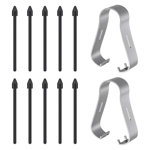 Pack mit 12 Spitzen für Samsung, Ersatzspitzen für Eingabestift, S Pen, kompatibel mit Samsung Galaxy Tab S8/S8+Plus/S8 Ultra/S7/S7+Plus/S7 FE/S6/S6 5G/S6 Lite, inklusive 2 Ersatzwerkzeugen, Schwarz Pack mit 12 Spitzen für Samsung, Ersatzspitzen für Eingabestift, S Pen, kompatibel mit Samsung Galaxy Tab S8/S8+Plus/S8 Ultra/S7/S7+Plus/S7 FE/S6/S6 5G/S6 Lite, inklusive 2 Ersatzwerkzeugen, Schwarz von Eiaigky