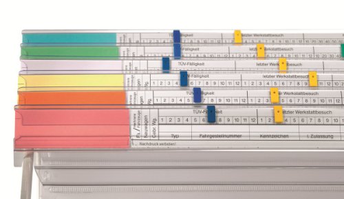 250 Beschriftungsschilder für die Serie Visimap, weiß von Eichner