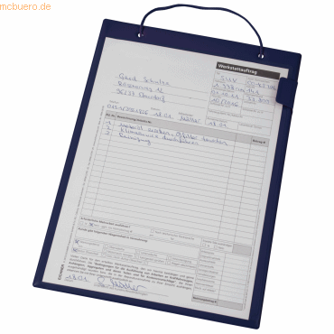 Eichner Auftragstasche Basic 9015-00285 A4 blau von Eichner