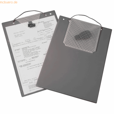 Eichner Auftragstasche Turbo 9015-00416 A4 grau 10 Stück von Eichner