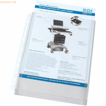 Eichner Dehnfaltentasche 9218-01061 A4 180mic transparent 10 Stück Eichner Dehnfaltentasche 9218-01061 A4 180mic transparent 10 Stück von Eichner
