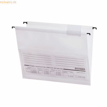 Eichner Hängemappe Platin Line 9039-10015 seitlich offen weiß 10 Stück Eichner Hängemappe Platin Line 9039-10015 seitlich offen weiß 10 Stück von Eichner