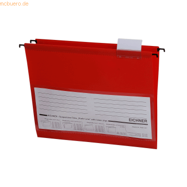 Eichner Hängemappe Platin Line 9039-10021 seitlich geschlossen rot 10 Eichner Hängemappe Platin Line 9039-10021 seitlich geschlossen rot 10 von Eichner