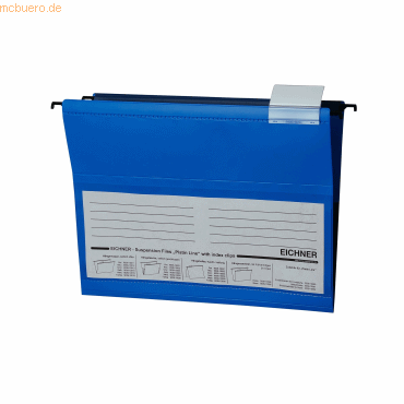 Eichner Hängemappe Platin Line 9039-10022 seitlich geschlossen blau 10 Eichner Hängemappe Platin Line 9039-10022 seitlich geschlossen blau 10 von Eichner
