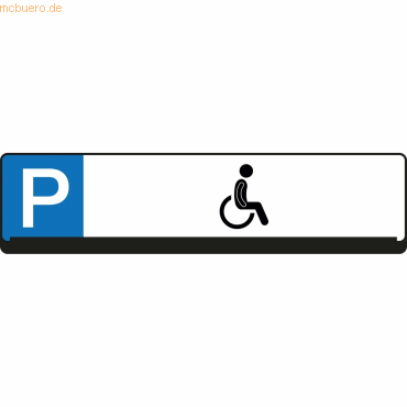 Eichner Parkplatzschild 9219-00276 Behinderte Eichner Parkplatzschild 9219-00276 Behinderte von Eichner