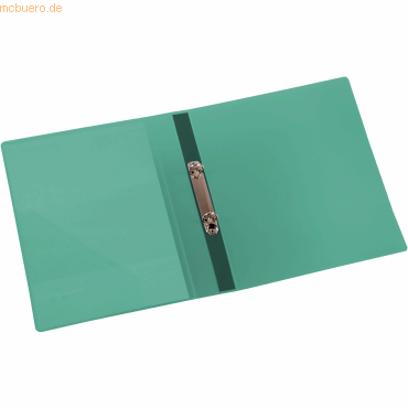 Eichner Ringbuch 9330-00783 A4 2 Ringe 25mm transparent grün von Eichner