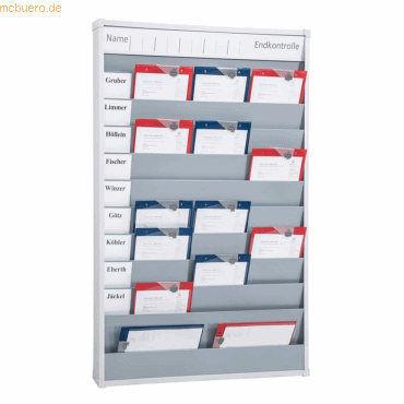 Eichner Werkstattplaner 9019-00984 870x1282mm 10 Schienen grau Eichner Werkstattplaner 9019-00984 870x1282mm 10 Schienen grau von Eichner