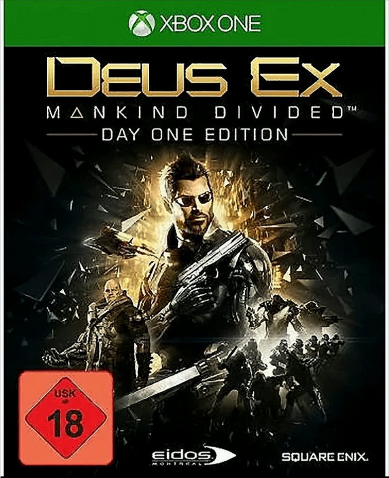 Deus Ex: Mankind Divided (Day One Edition) (Steelbook) Xbox One von Square Enix