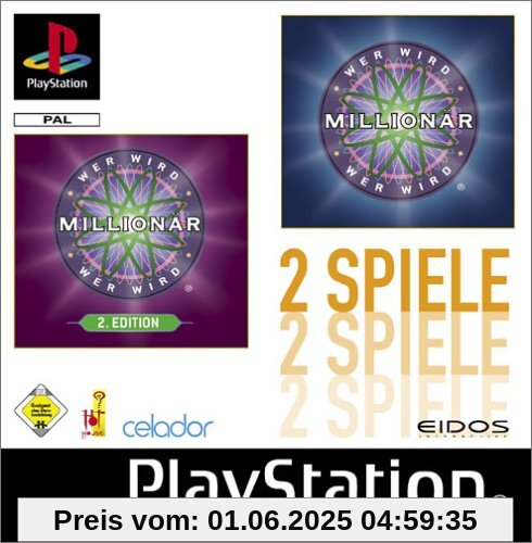 Wer wird Millionär 1+2 Doublepack Wer wird Millionär 1+2 Doublepack von Eidos