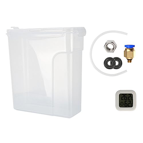 Eighosee 3D Filament Trockner Box 3D Drucker Zubehör PLA Feuchtigkeitsfeste Storgae Boxen mit Luftfeuchtigkeit Temperatur PLA TPU ABS Trockenhalter Drybox von Eighosee
