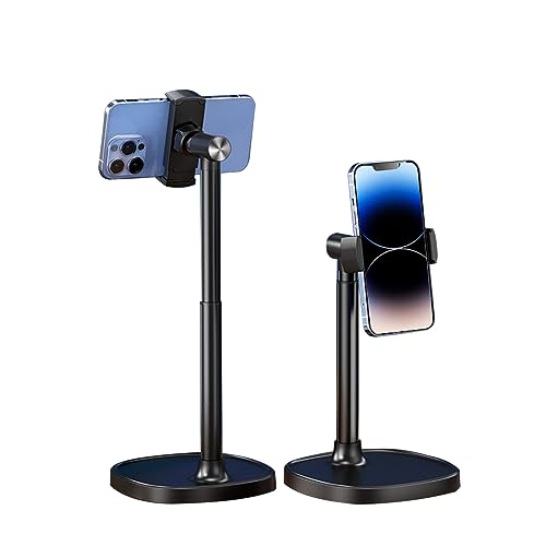 Handy-Ständer für Schreibtisch, Einstellbare Höhe Schräglage Telefonhalter, 360 Grad drehbarer Desktop-Telefonständer, Kompatibel mit iPhone, Samsung Galaxy, Huawei, Xiaomi Handy-Ständer für Schreibtisch, Einstellbare Höhe Schräglage Telefonhalter, 360 Grad drehbarer Desktop-Telefonständer, Kompatibel mit iPhone, Samsung Galaxy, Huawei, Xiaomi von EightSpace