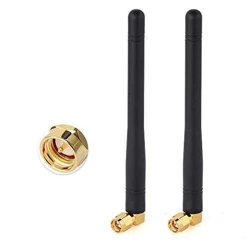 Eightwood 433 MHz Antenne Vertical Omni Directional NFC RFID Antenne SMA Stecker für Wireless Homematic CCU3 CCU2 CC1101 Ham Radio 2 Stücke MEHRWEG Eightwood 433 MHz Antenne Vertical Omni Directional NFC RFID Antenne SMA Stecker für Wireless Homematic CCU3 CCU2 CC1101 Ham Radio 2 Stücke MEHRWEG von Eightwood