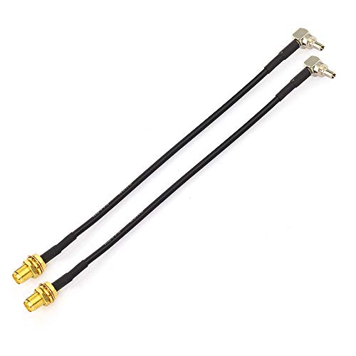 Eightwood 4G LTE Antenne SMA Kabel CRC9 Stecker auf SMA Buchse Bulkhead RG174 6inch 15cm 2 Stücke für Huawei 2G 3G 4G LTE Antenne UMTS Mobile Broadband MEHRWEG Eightwood 4G LTE Antenne SMA Kabel CRC9 Stecker auf SMA Buchse Bulkhead RG174 6inch 15cm 2 Stücke für Huawei 2G 3G 4G LTE Antenne UMTS Mobile Broadband MEHRWEG von Eightwood