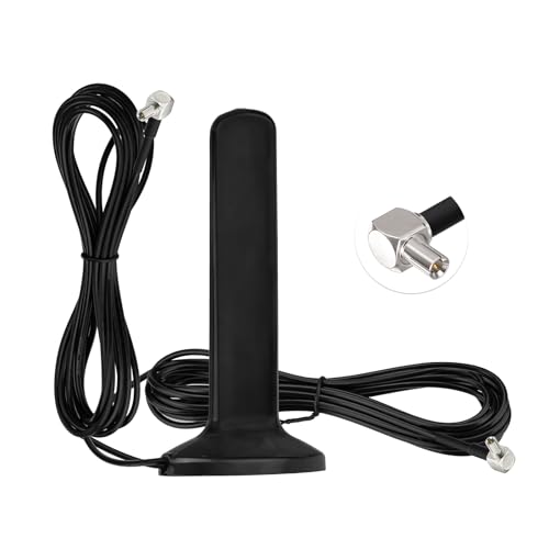 Eightwood 4G LTE Antenne TS9 Antenne MIMO Magnet Omnidirektional Antenne Indoor 3M Antennenkabel Für 3G 4G LTE Router Modem Kamera GSM Hotspot usw. von Eightwood