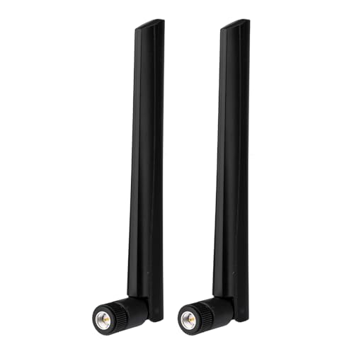 Eightwood 5G 4G LTE Antenne 600-4900 MHz SMA Antenne LTE Router Antenne Kompatibel mit GSM 3G 4G 5G LTE WLAN Router Wildkamer Trail Kamera Game Kamera CPE Router Cellular Gateway Industrierouter von Eightwood