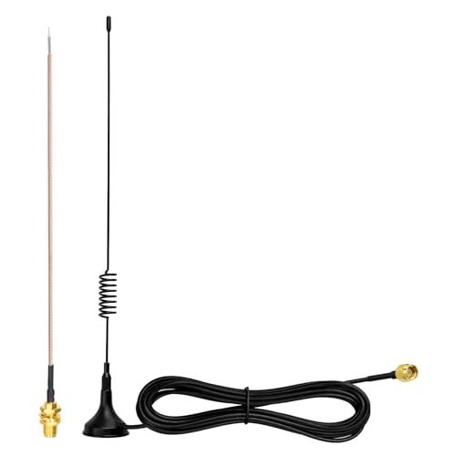 Eightwood 868 MHz Antenne SMA Antenne 868 MHz Homematic Antenne 5dBi + 15CM SMA Antennenkabel für GSM Lora Zigbee Dongle Wireless WiFi Homematic CCU3 CCU2 CC1101 Ham Radio usw. von Eightwood