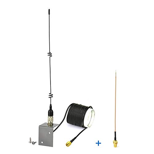 Eightwood 868 MHz LoRa Antenne SMA Stecker(3m SMA Verlängerung + Tragbare Basis) Außenantenne + SMA Buchse Schott Kabel 15cm für Helium Hotspot Miner LoRaWAN Gateway Homematic CCU3 CCU2 Raspberry von Eightwood