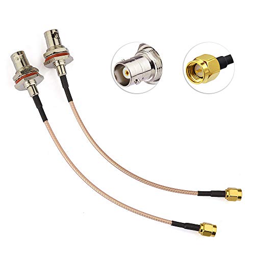 Eightwood SMA to BNC Koax Kabel SMA Stecker auf BNC Buchse Kabel RF Coax Adapter Kabel BNC Buchse Loch auf SMA Stecker RG316 15CM für Ham Radio Handlheld Radio Scanner SDR Amateur Radio Antenne 2Pc Eightwood SMA to BNC Koax Kabel SMA Stecker auf BNC Buchse Kabel RF Coax Adapter Kabel BNC Buchse Loch auf SMA Stecker RG316 15CM für Ham Radio Handlheld Radio Scanner SDR Amateur Radio Antenne 2Pc von Eightwood