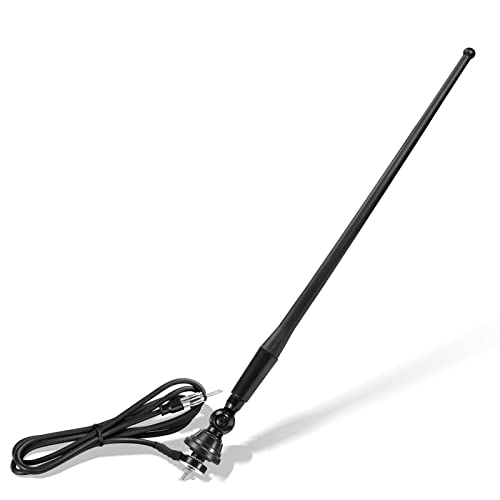 Eightwood Marine-Radioantenne, wasserdicht, AM-FMM-Antenne, kann verwendet werden für Boot, Auto, LKW, Wohnwagen, Wohnmobil, Yacht Eightwood Marine-Radioantenne, wasserdicht, AM-FMM-Antenne, kann verwendet werden für Boot, Auto, LKW, Wohnwagen, Wohnmobil, Yacht von Eightwood
