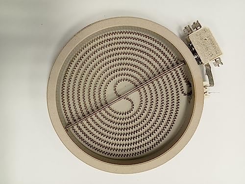 Eika Heizelement für Glaskeramik-Kochfelder, 1652032841 | Außendurchmesser: 165 mm, 1200 Watt, 230 Volt | Originalteil vom Hersteller für Glaskeramik-Arbeitsplatten Eika Heizelement für Glaskeramik-Kochfelder, 1652032841 | Außendurchmesser: 165 mm, 1200 Watt, 230 Volt | Originalteil vom Hersteller für Glaskeramik-Arbeitsplatten von Eika