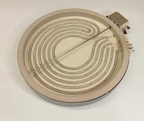 Eika Heizelement für Glaskeramik-Kochfelder, 2300734812, 2100 W, 230 Volt, Durchmesser außen: 230 mm und Ø 206 mm, Originalteil für Glaskeramikkochfelder. Eika Heizelement für Glaskeramik-Kochfelder, 2300734812, 2100 W, 230 Volt, Durchmesser außen: 230 mm und Ø 206 mm, Originalteil für Glaskeramikkochfelder. von Eika