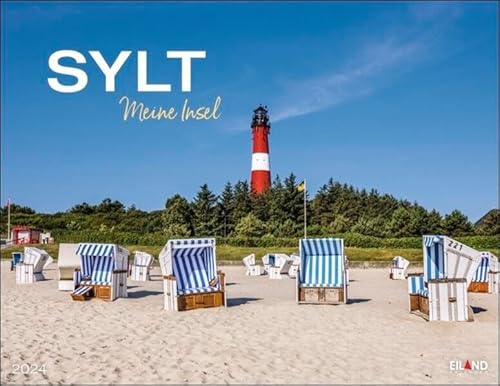 Sylt - Meine Insel. Kalender 2024. Reise-Wandkalender mit 12 atemberaubenden Fotografien der Nordseeinsel. Landschafts-Kalender 2024 zum Aufhängen. 44 x 34 cm. Querformat. von Eiland