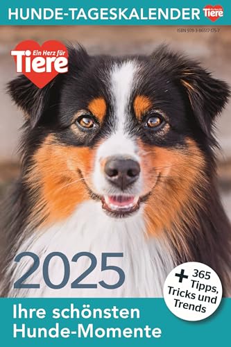 Hunde Tageskalender 2025 von Ein Herz fuer Tiere