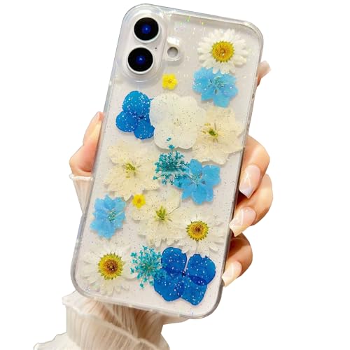 Einaily Hülle für iPhone 13 Mini Case Blumen Durchsichtig Handyhülle Mit Getrocknete Blumen Motiv Frauen Mädchen Glitzer TPU Silikon Bumper Stoßfest Kratzfest Schutzhülle für iPhone 13 Mini Einaily Hülle für iPhone 13 Mini Case Blumen Durchsichtig Handyhülle Mit Getrocknete Blumen Motiv Frauen Mädchen Glitzer TPU Silikon Bumper Stoßfest Kratzfest Schutzhülle für iPhone 13 Mini von Einaily