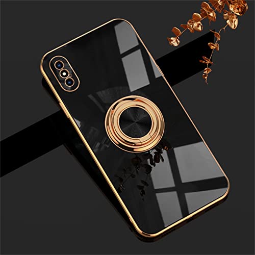 Einaily Hülle für iPhone XS max, Hülle für iPhone XS max Handyhülle 360 Grad Ring Halter Handy Hüllen mit KFZ-Halterung Schutzhülle TPU Cover Bumper Case Schale für iPhone XS max Einaily Hülle für iPhone XS max, Hülle für iPhone XS max Handyhülle 360 Grad Ring Halter Handy Hüllen mit KFZ-Halterung Schutzhülle TPU Cover Bumper Case Schale für iPhone XS max von Einaily