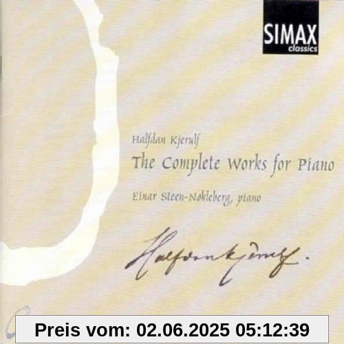Sämtliche Klavierwerke (Ga) von Einar Steen-Nokleberg