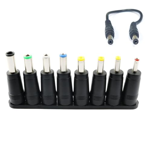 1 stück 5.5x2.1 mm 8 in 1 Universal DC Netzteil Adapter Stecker Buchsen Adapter für Laptop Notebook Netzteil, AC DC Stecker-Set mit Kabel 22 cm 1 stück 5.5x2.1 mm 8 in 1 Universal DC Netzteil Adapter Stecker Buchsen Adapter für Laptop Notebook Netzteil, AC DC Stecker-Set mit Kabel 22 cm von Einaus