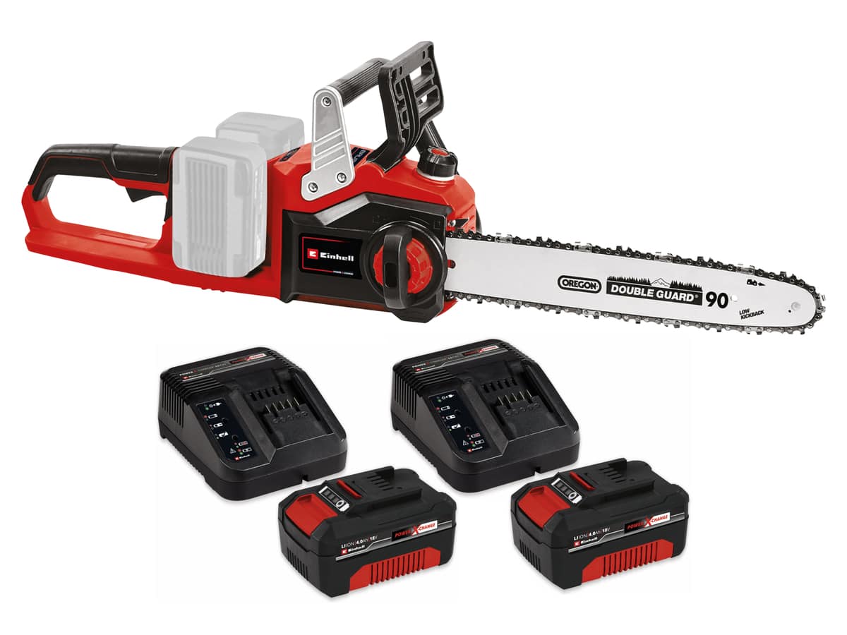 EINHELL PROFESSIONAL Akku-Kettensäge GP-LC 36/35 Li + 2x Starterset 4,0 Ah EINHELL PROFESSIONAL Akku-Kettensäge GP-LC 36/35 Li + 2x Starterset 4,0 Ah von Einhell Professional