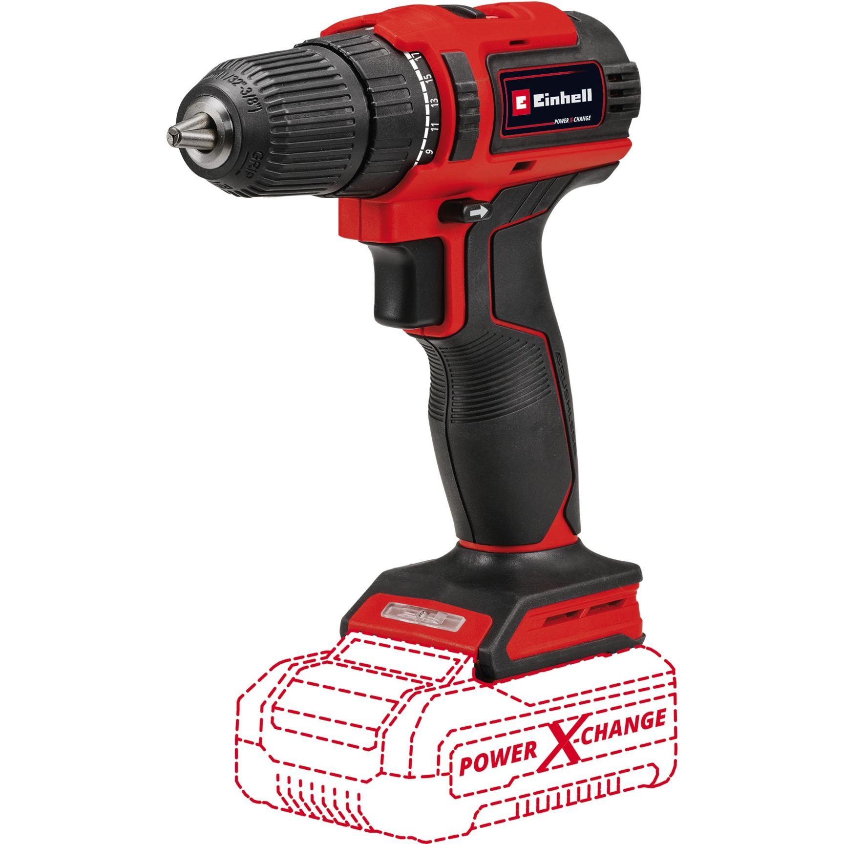 Akku-Bohrschrauber TE-CD 18/40 Li BL - Solo, 18Volt Akku-Bohrschrauber TE-CD 18/40 Li BL - Solo, 18Volt von Einhell