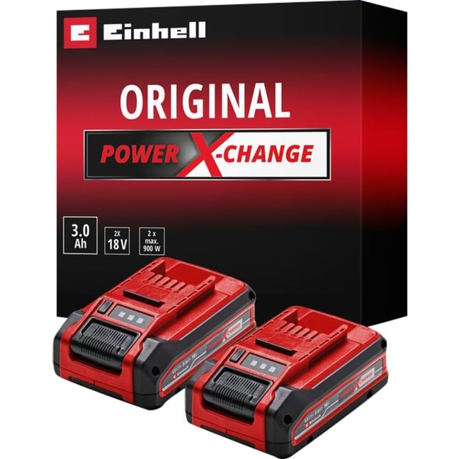 Akku Power-X-Change Plus TWIN-PACK 18Volt 3,0Ah von Einhell