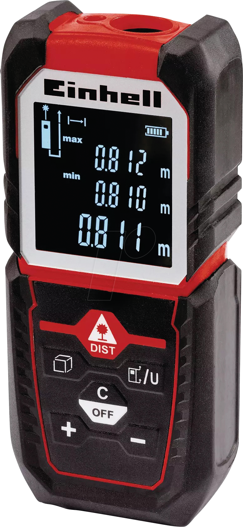 EINHELL 2270080 - Laser-Distanzmesser TC-LD 50 von Einhell