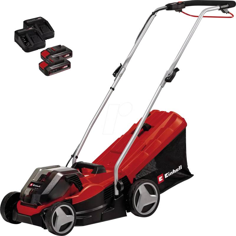 EINHELL 3413210 - Akku-Rasenmäher GE-CM 36/33, Power X-Change , mit Akku von Einhell