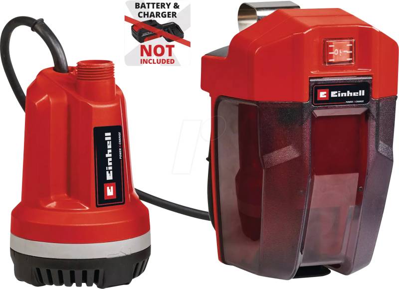 EINHELL 4170429 - Regenfasspumpe GE-PP 18 RB, Power X-Change, ohne Akku von Einhell