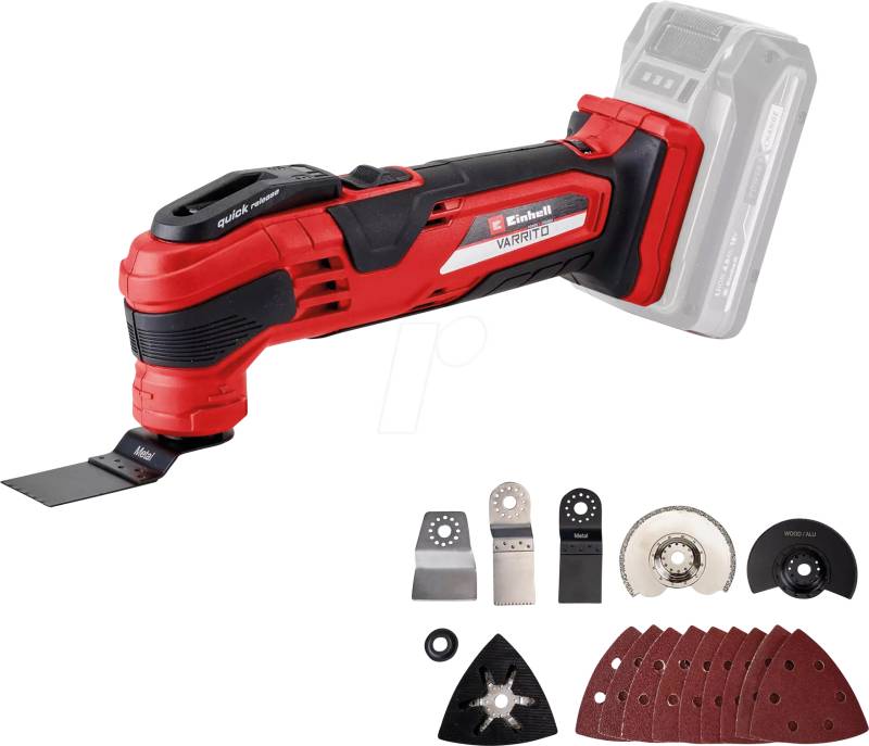 EINHELL 4465160 - Akku-Multifunktionswerkzeug Varrito, Power X-Change, ohne Akku von Einhell