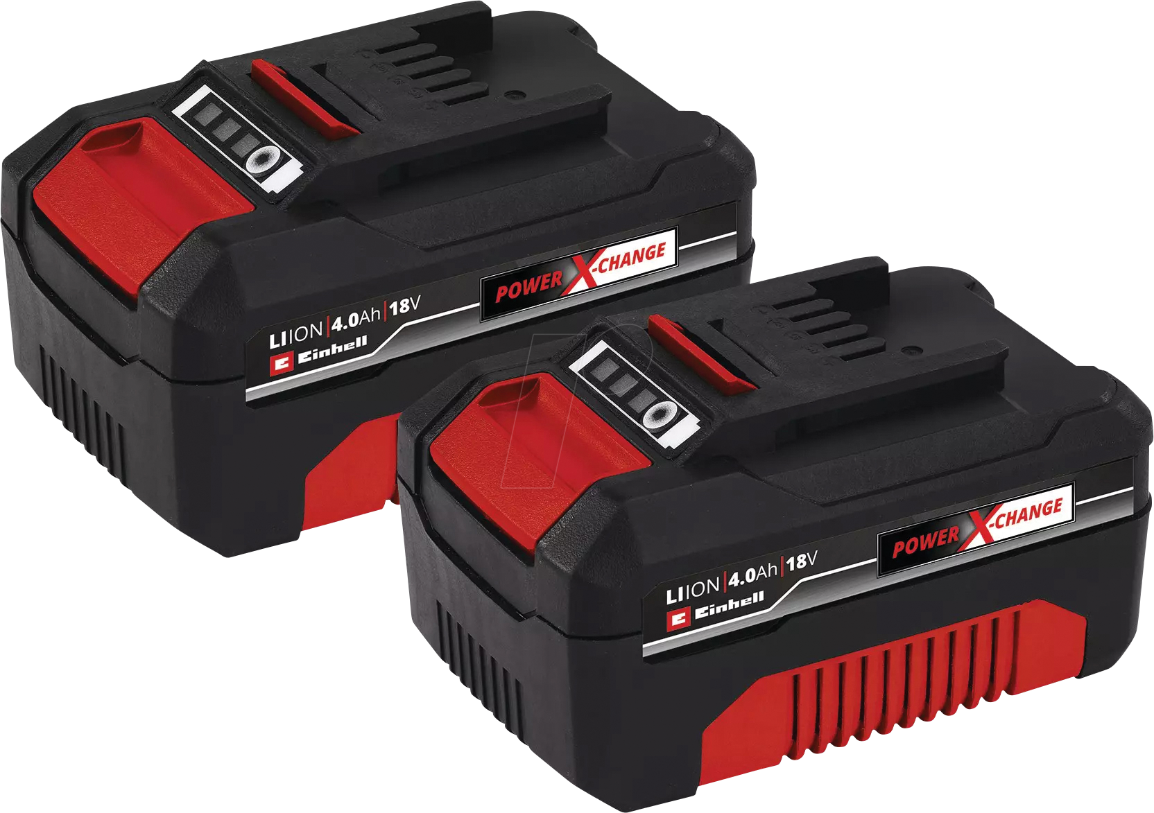 EINHELL 4511489 - Power X-Change Akku, 18 V, 4,0 Ah, 2er Pack EINHELL 4511489 - Power X-Change Akku, 18 V, 4,0 Ah, 2er Pack von Einhell