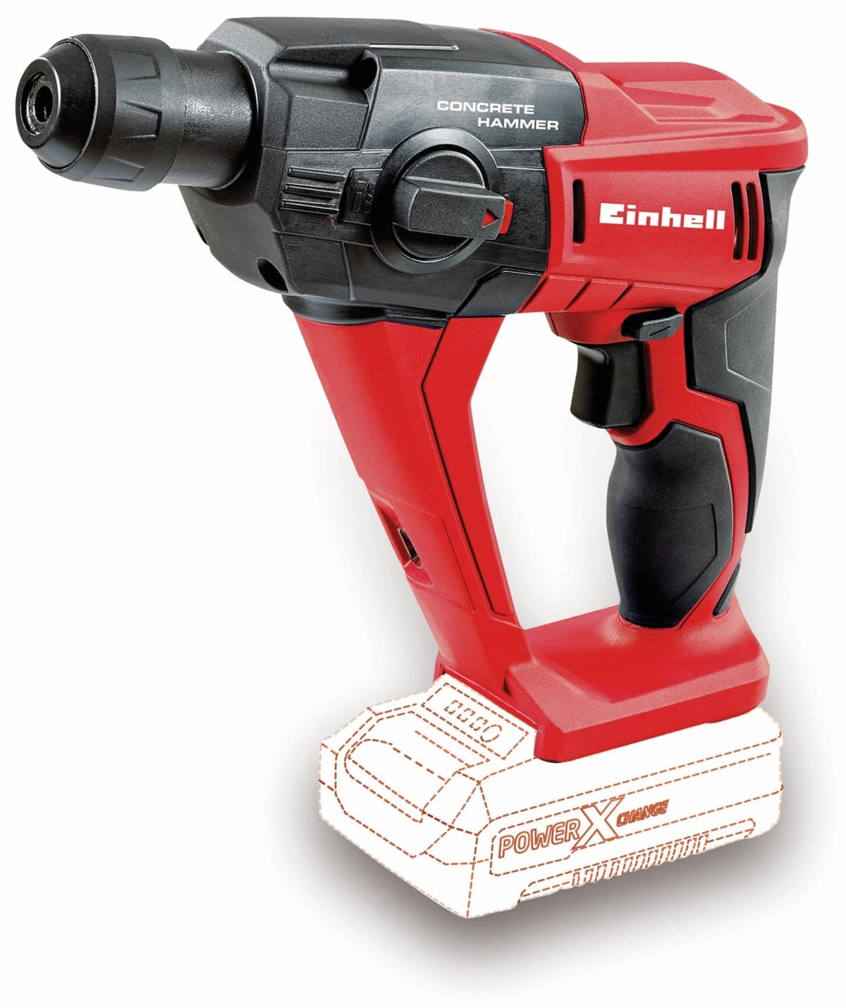 EINHELL Akku-Bohrhammer 4513812, TE-HD 18 Li Solo von Einhell