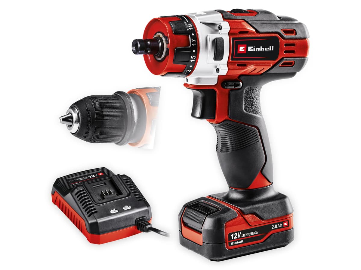 EINHELL Akku-Bohrschrauber TE-CD 12/1 X-Li, 1x Akku 2 Ah EINHELL Akku-Bohrschrauber TE-CD 12/1 X-Li, 1x Akku 2 Ah von Einhell