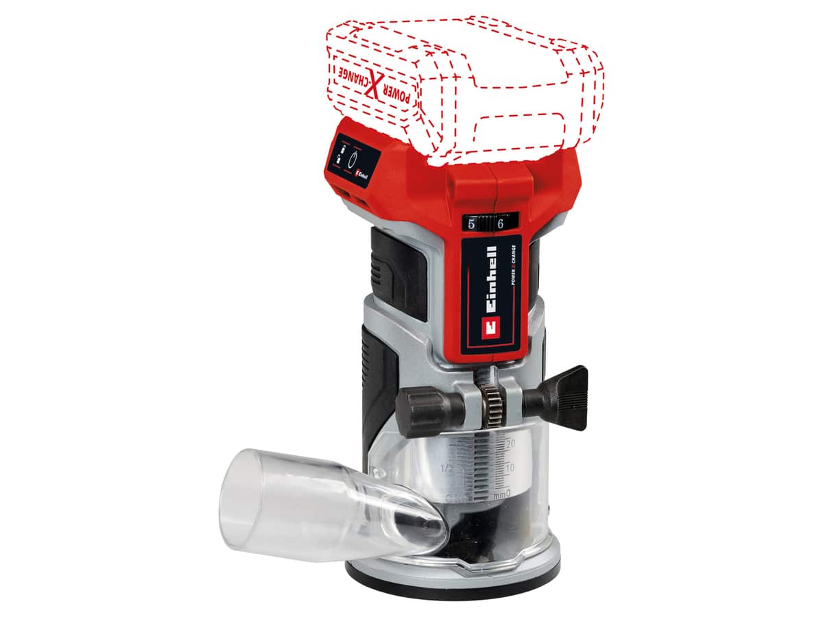 EINHELL Akku-Kantenfräse TP-ET 18 Li BL, Solo von Einhell