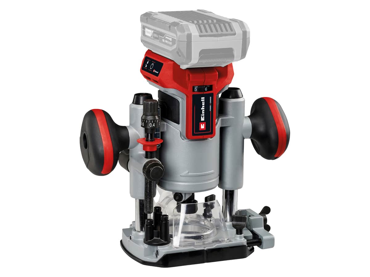EINHELL PROFESSIONAL Akku-Ober/-Kantenfräse TP-RO 18 Set Li BL, Solo EINHELL PROFESSIONAL Akku-Ober/-Kantenfräse TP-RO 18 Set Li BL, Solo von Einhell Professional